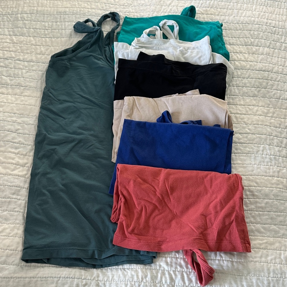Old Navy Fitted Tank Tops